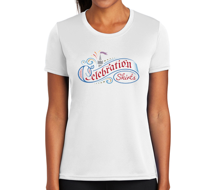 Custom Design Moisture-Wicking Tshirt - Ladies